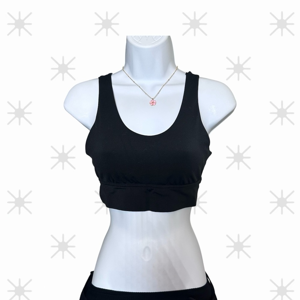 Aerie offline soft like new Black Sports Bra size Small